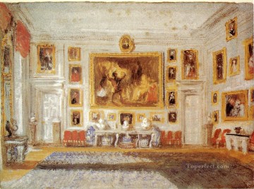 Petworth el salón romántico Turner Pinturas al óleo